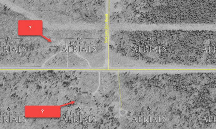 White Cloud Motel - 1973 Aerial Possible Locations (newer photo)